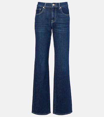 Tess high-rise straight jeans | 7 For All Mankind