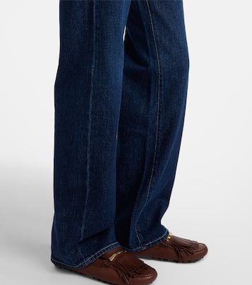 Tess high-rise straight jeans | 7 For All Mankind