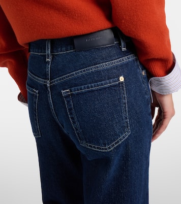 Tess high-rise straight jeans | 7 For All Mankind