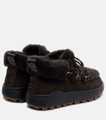 Bottines Chamonix en daim et shearling | Bogner