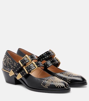 Verzierte Mary-Jane-Pumps Susanna 40 aus Leder | Chloé