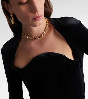 18kt gold (750/1000) necklace with diamonds | Shay Jewelry