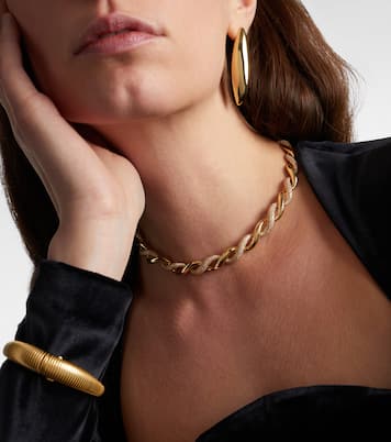 18kt gold (750/1000) necklace with diamonds | Shay Jewelry