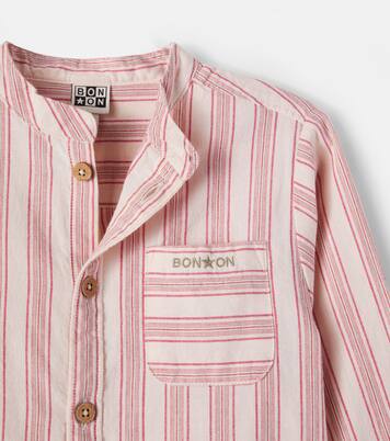 Never striped cotton shirt | Bonton