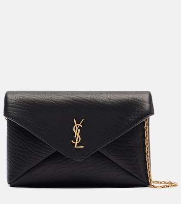 Cassandre Small leather clutch | Saint Laurent