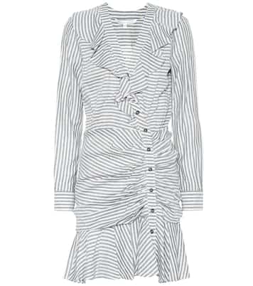 Kai cotton-blend striped dress | Veronica Beard