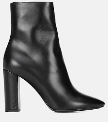 Lou 95 leather ankle boots in black Saint Laurent Mytheresa