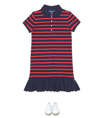 Gestreiftes Kleid aus Baumwolle | Polo Ralph Lauren Kids