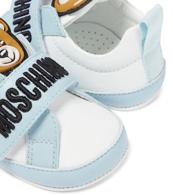Baby Sneakers aus Leder | Moschino Kids