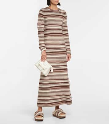 Wavy shearling slides | Chloé