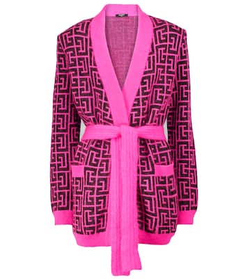 Cardigan aus einem Mohairgemisch | Balmain