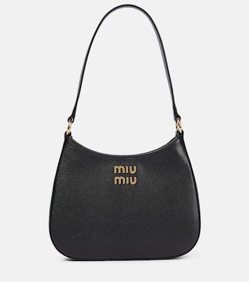 Borsa a spalla in pelle | Miu Miu