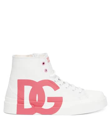 High-Top Sneakers aus Leder | Dolce&Gabbana Kids