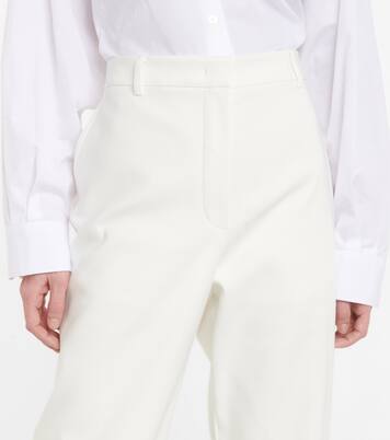 Kaplan Daisy high-rise cotton pants | Loro Piana