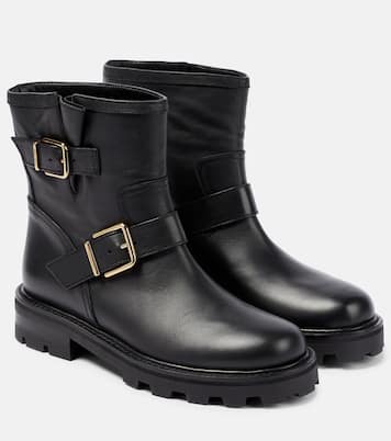 Ankle Boots Youth II aus Leder | Jimmy Choo