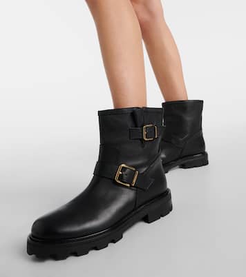 Ankle Boots Youth II aus Leder | Jimmy Choo