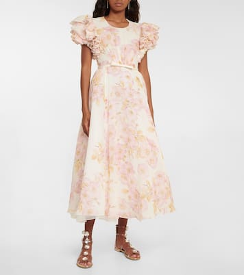 Vestido de fiesta en georgette de seda | Giambattista Valli