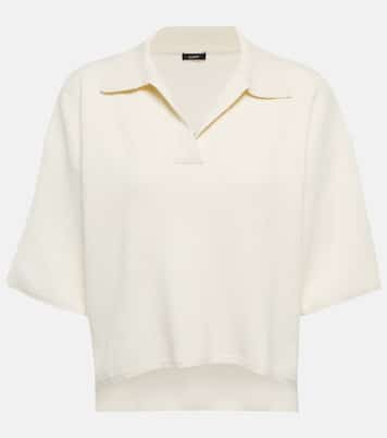 Silk-blend toweling polo shirt | Joseph