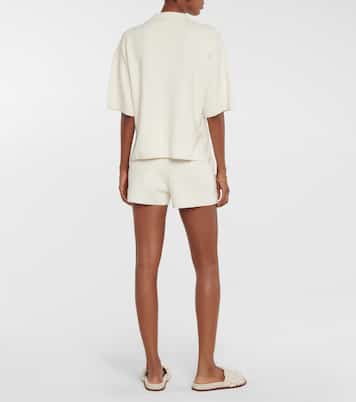 Silk-blend toweling polo shirt | Joseph
