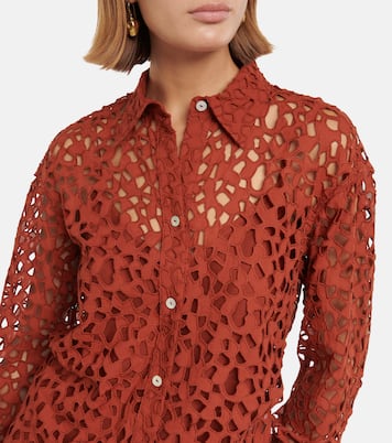 Top in cotone sangallo | Vince
