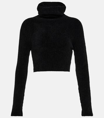 Crop top de punto con cuello alto | Jacquemus