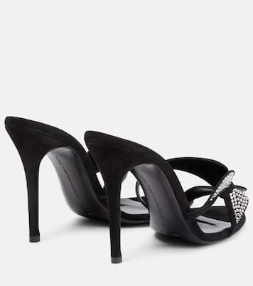 Sandalen aus Leder | Alessandra Rich
