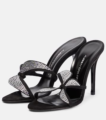 Sandalen aus Leder | Alessandra Rich