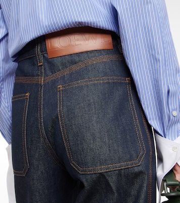 Jeans de tiro alto cropped | Loewe