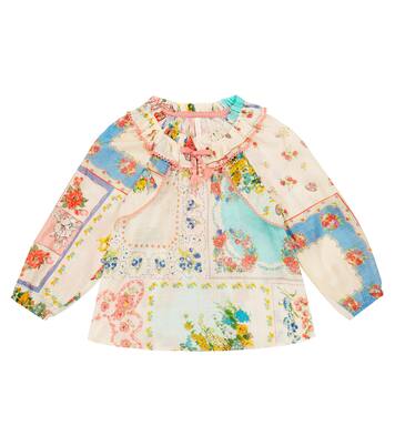 Top Clover in cotone con stampa | Zimmermann Kids