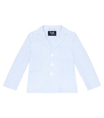 Striped seersucker blazer | Il Gufo