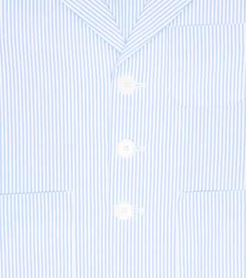 Striped seersucker blazer | Il Gufo