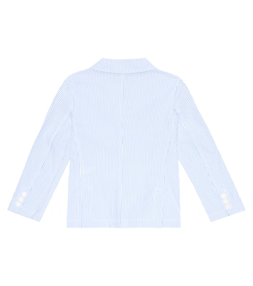 Striped seersucker blazer | Il Gufo
