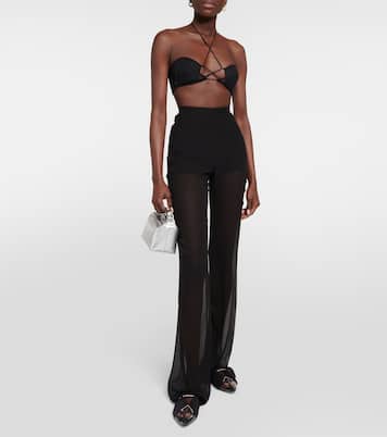Pantalon en soie | Nensi Dojaka