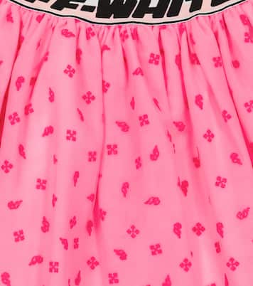 Arrows jacquard layered skirt | Off-White Kids