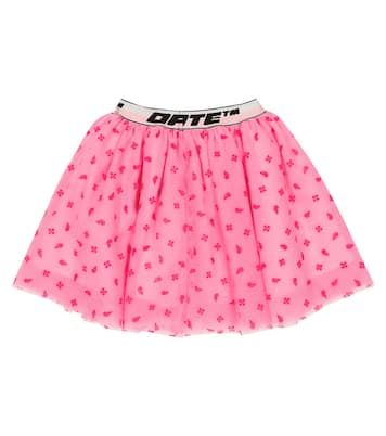 Arrows jacquard layered skirt | Off-White Kids