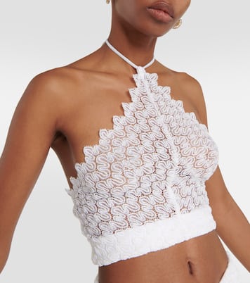 Cropped-Top aus Häkelstrick | Missoni Mare