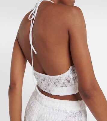 Cropped-Top aus Häkelstrick | Missoni Mare