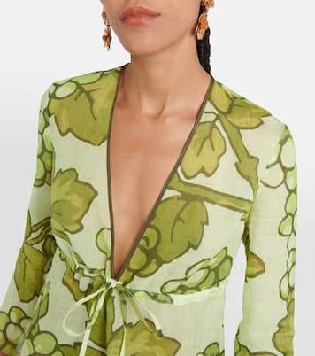 Printed ramie tunic | Etro