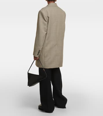 Houndstooth wool blazer | Ami Paris