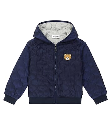 Teddy Bear quilted jacket | Moschino Kids