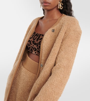 Giacca in teddy di cashmere e lana | Dolce&Gabbana