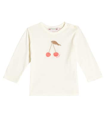 Baby Tahsina embroidered cotton T-shirt | Bonpoint