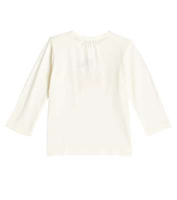 Baby Tahsina embroidered cotton T-shirt | Bonpoint