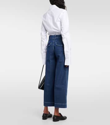 Cropped Straight Jeans Utility Relaxed | Frame