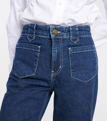 Cropped Straight Jeans Utility Relaxed | Frame