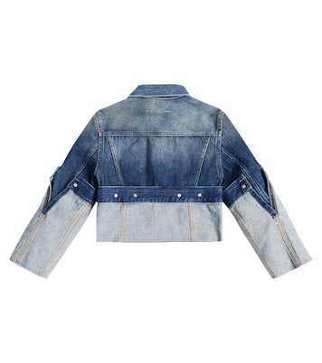 Chaqueta cropped de denim | MM6 Maison Margiela Kids