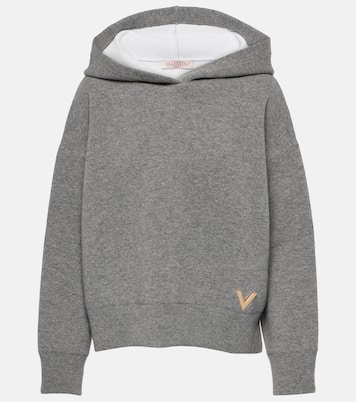 Sudadera con capucha de mezcla de lana | Valentino