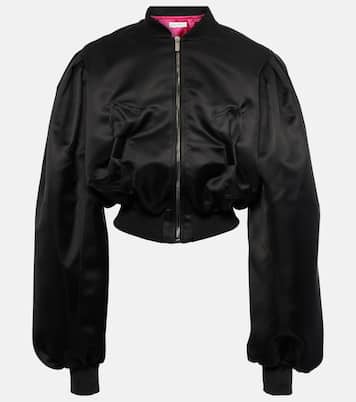 Veste bomber en satin duchesse | Nina Ricci