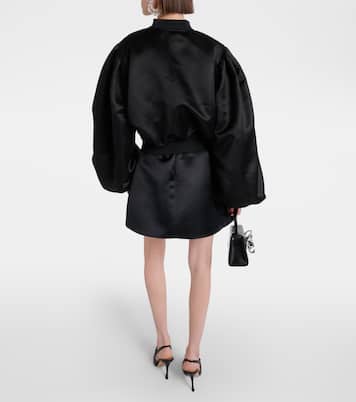 Veste bomber en satin duchesse | Nina Ricci