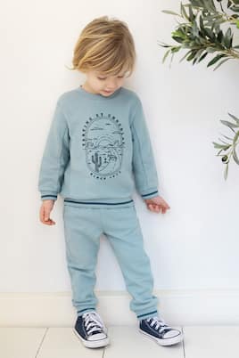Bébé – Ensemble de survêtement en coton | Tartine et Chocolat